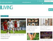 Tablet Screenshot of expatliving.sg